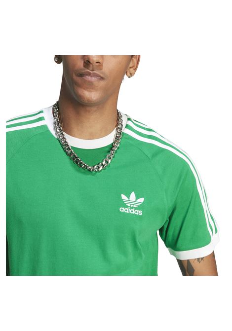 Adidas Adicolor Classics 3 Stripes T-shirt Green Men ADIDAS ORIGINALS | T-shirt | IM0410-